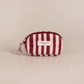 Mini Towel Keyring Bag - Blushberry Stripes