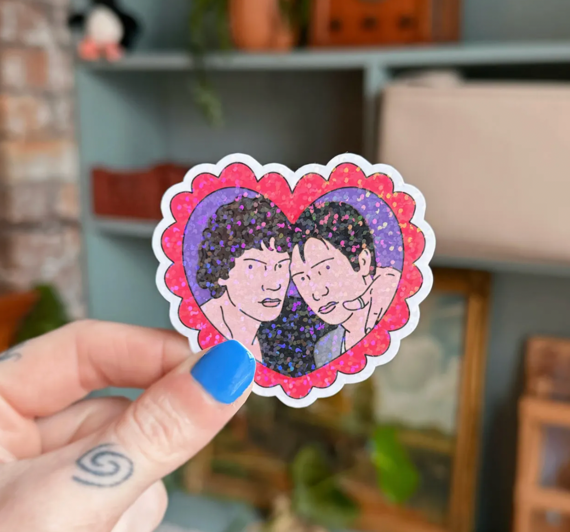 Heated Rivalry (Shane & Ilya) Sticker