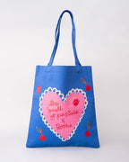 Canvas Tote, Pastries and Books