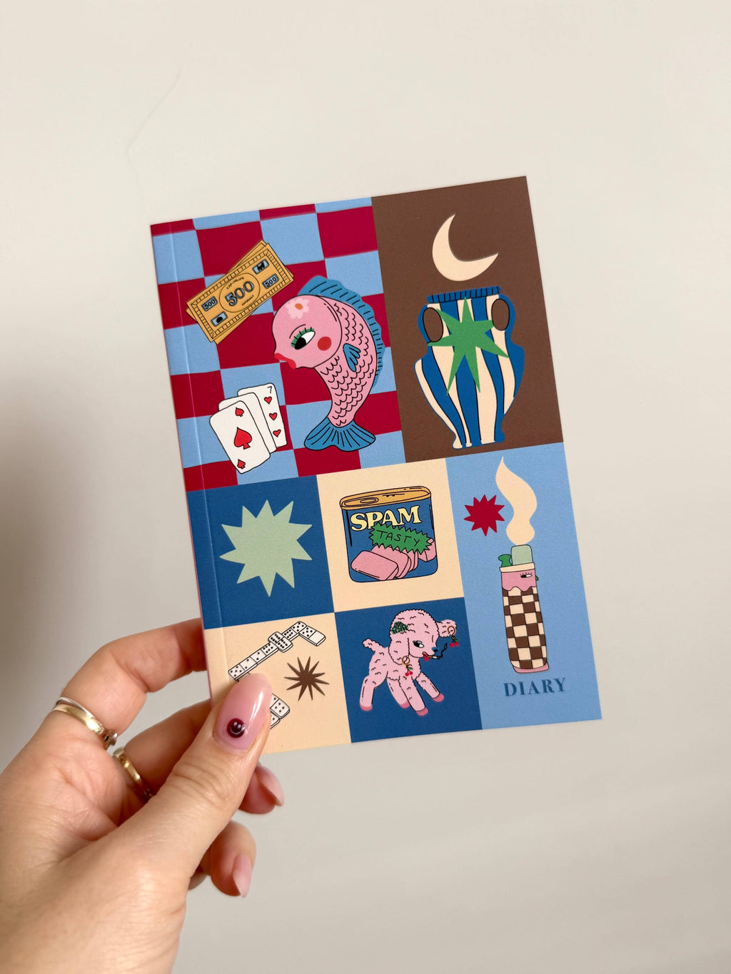 Undated Pocket Diary 2025/2026 | Mini A6 Daily Planner