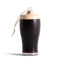 Stout Glass Decoration, 8cm