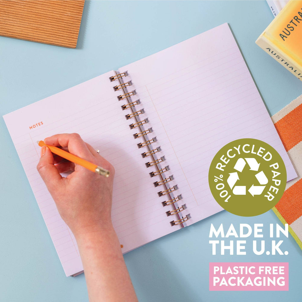 Recipe Book Journal A5 | Cabana Stripe | Hardcover