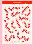Worms Sticker Sheet