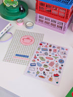 Brave Girl Sticker Sheet