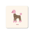 Diva - Poodle Dog Coaster