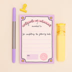 A6 Notepad - Certificate