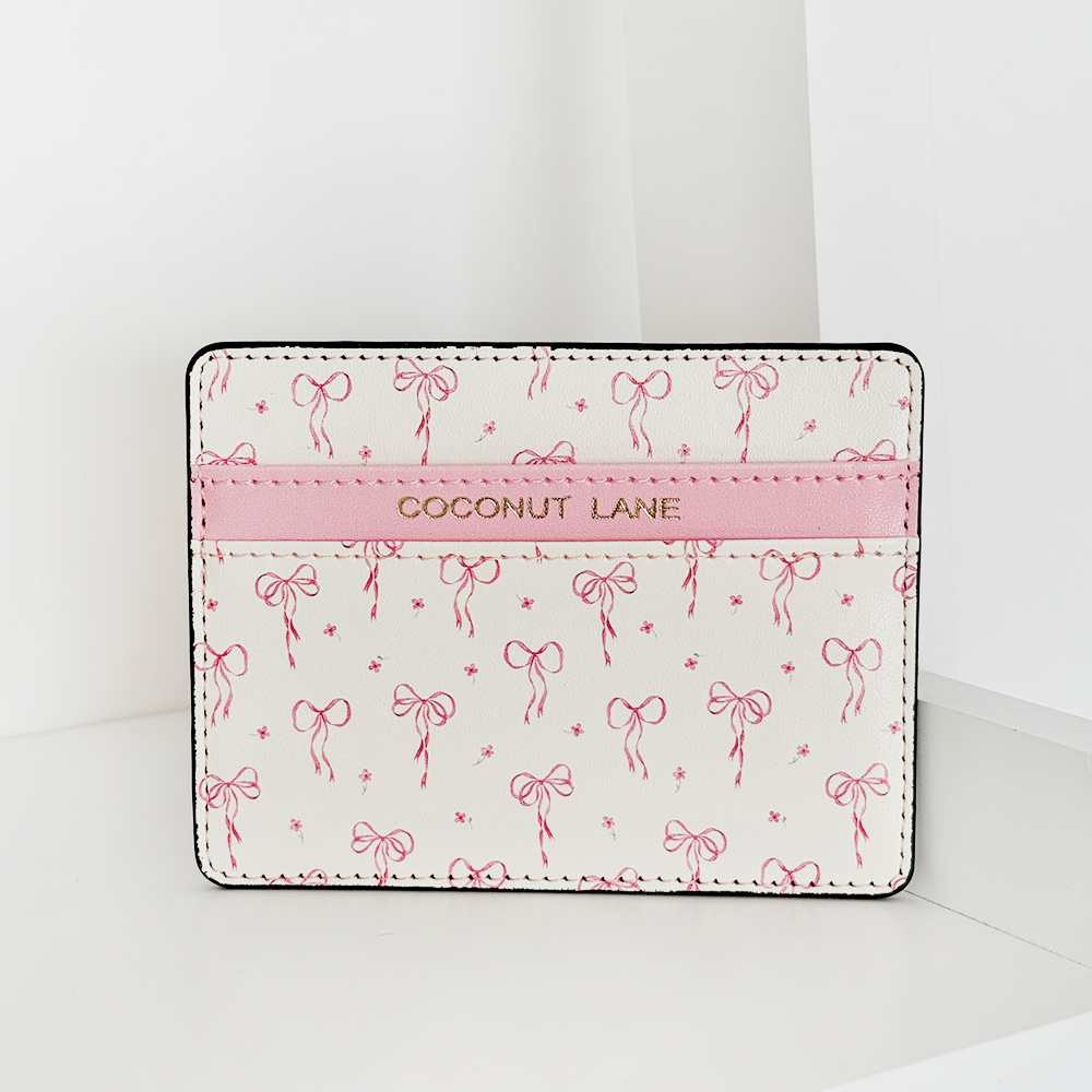 Dainty Bows Card Holder