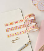 Pastel Gingham Washi Tape