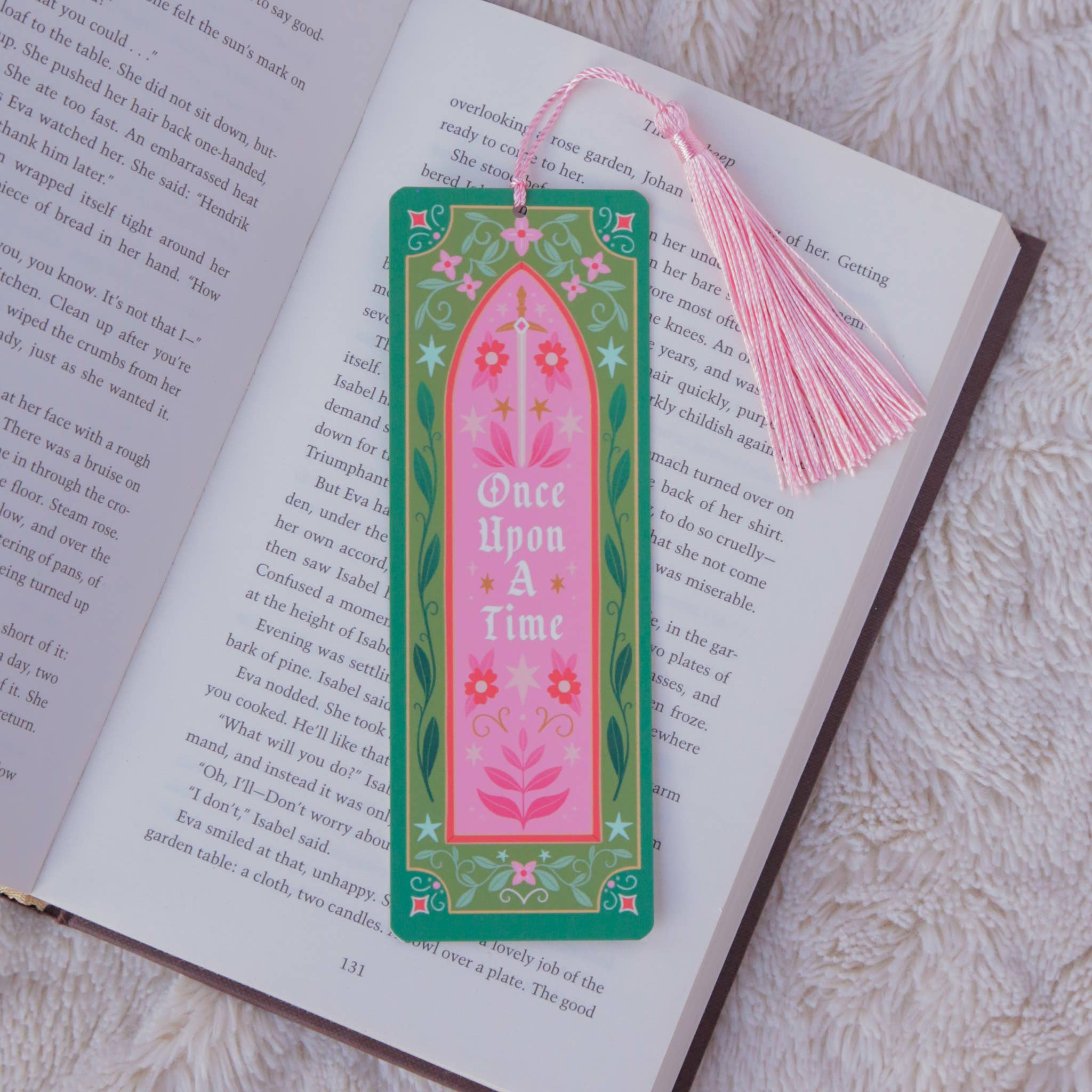 Once Upon A Time Fantasy Bookmark with Tassel