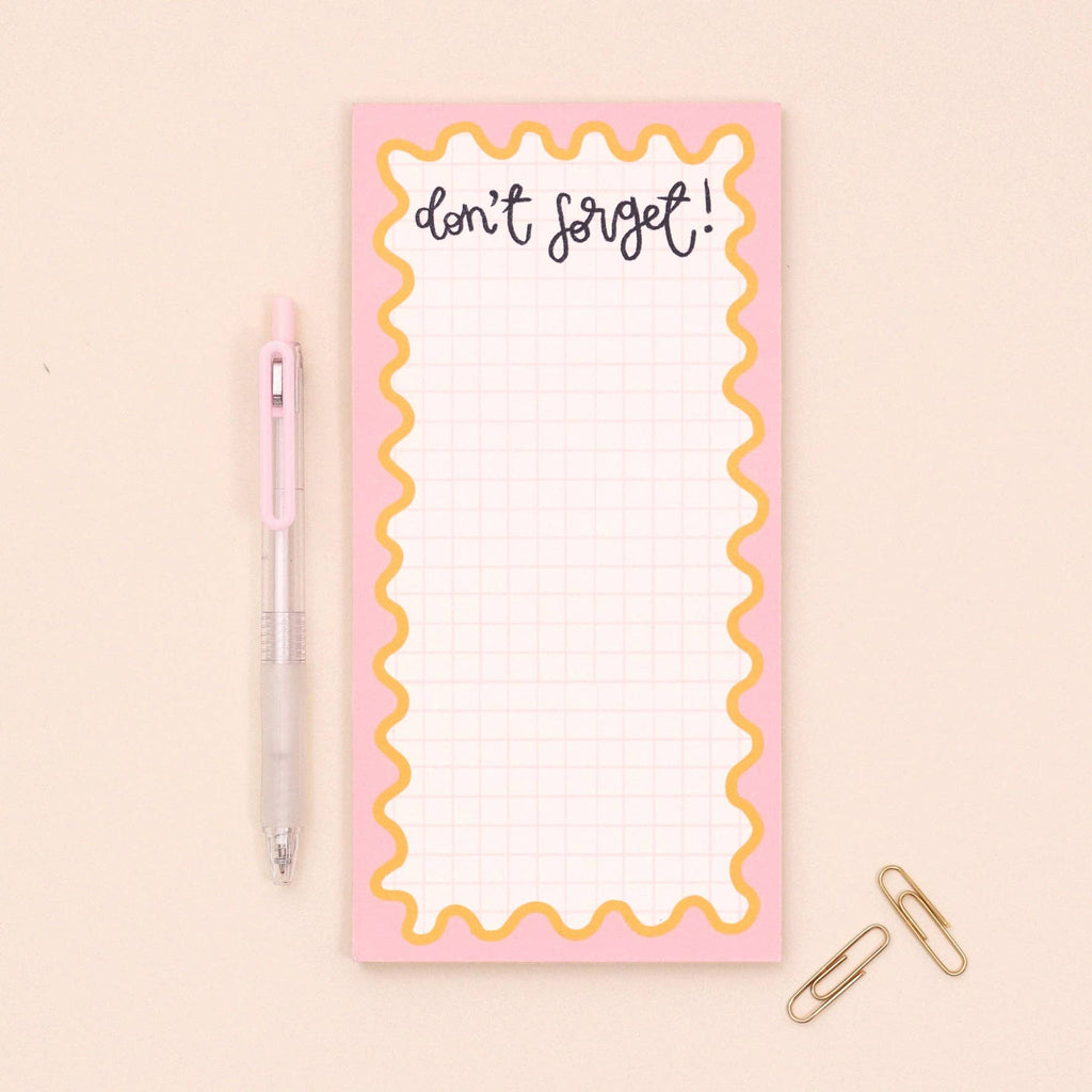 To do list - don't forget