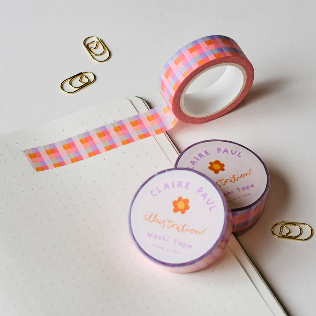 Gingham Washi Tape