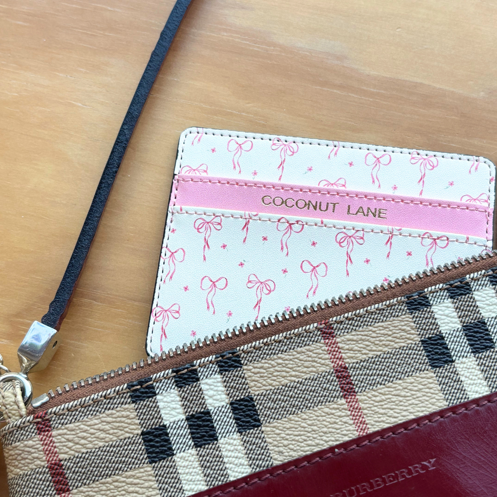 Dainty Bows Card Holder