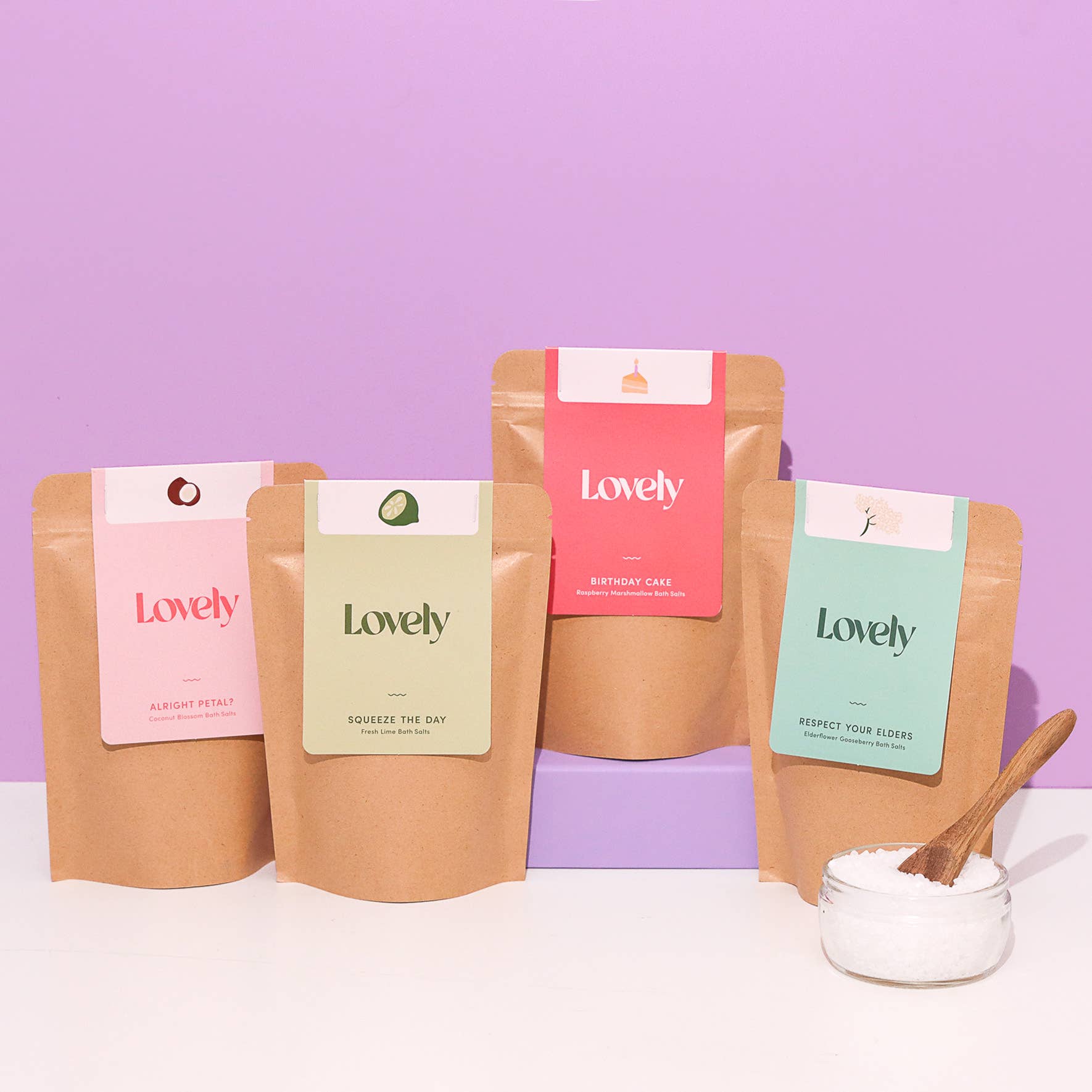 Bath Salts - Birthday Cake - Raspberry Marshmallow