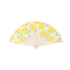 Citrus Yellow Hand Fan