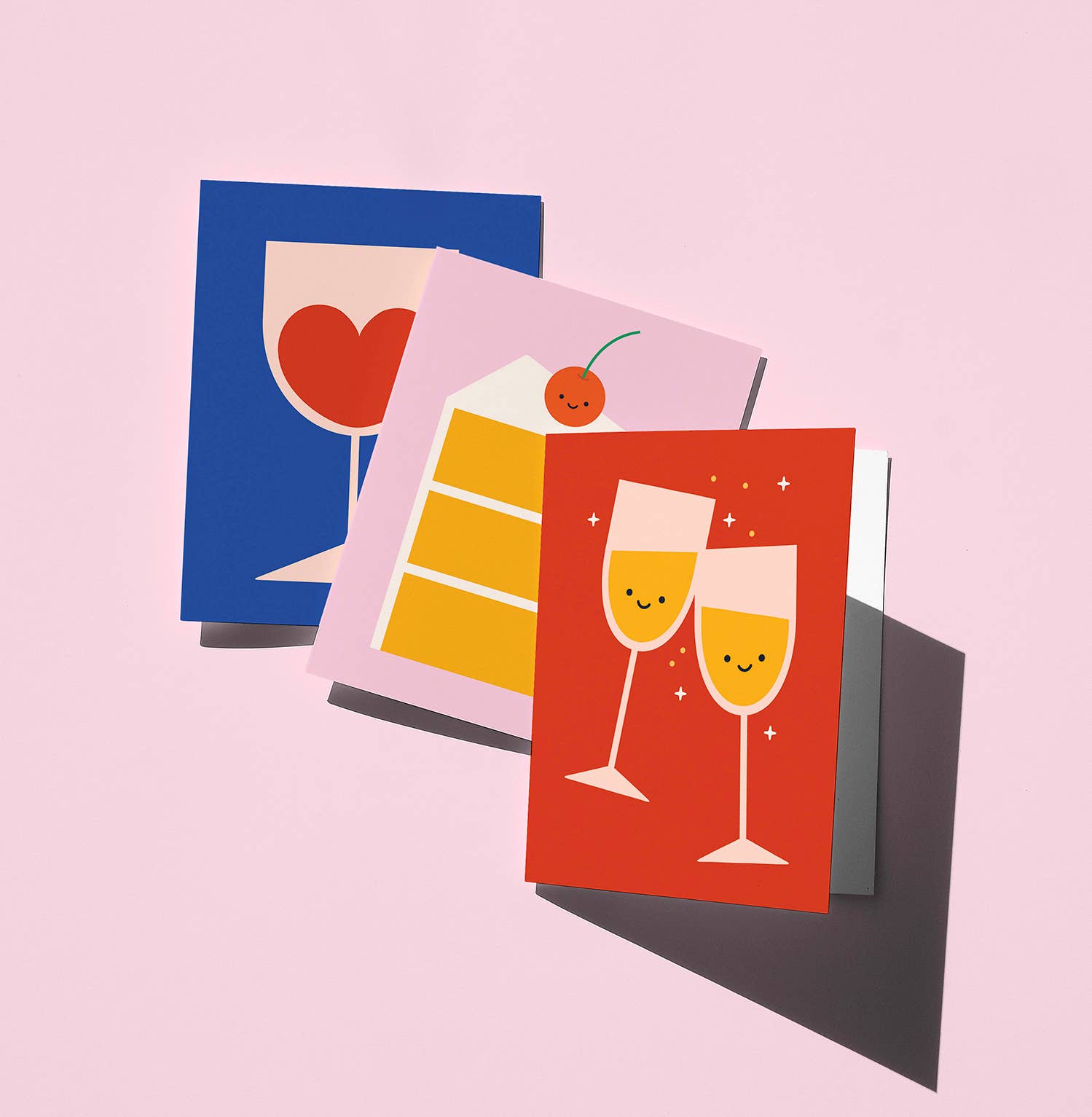 Cheers & Smiles - Greeting Card