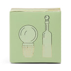The Moony Glass Bottle Stopper - Olive
