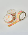 Green Floral Washi Tape