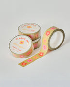 Green Floral Washi Tape