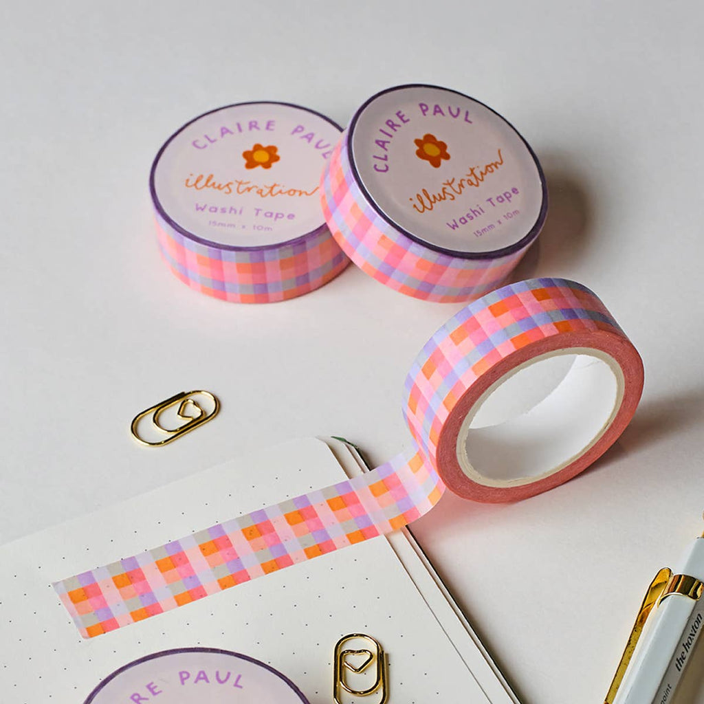 Gingham Washi Tape