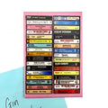 Retro Cassette Tapes Inspired Fridge Magnet