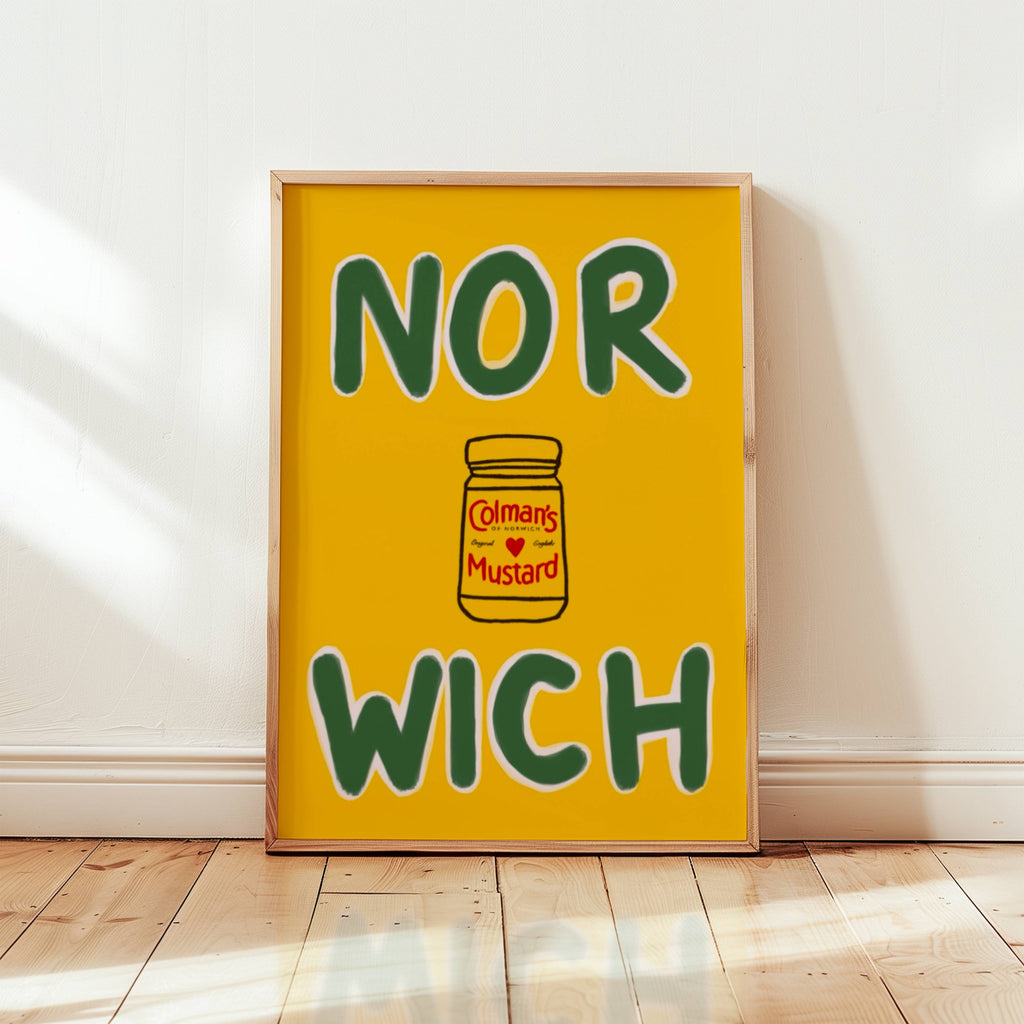 Norwich Art Print