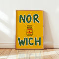 Norwich Art Print