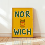Norwich Art Print