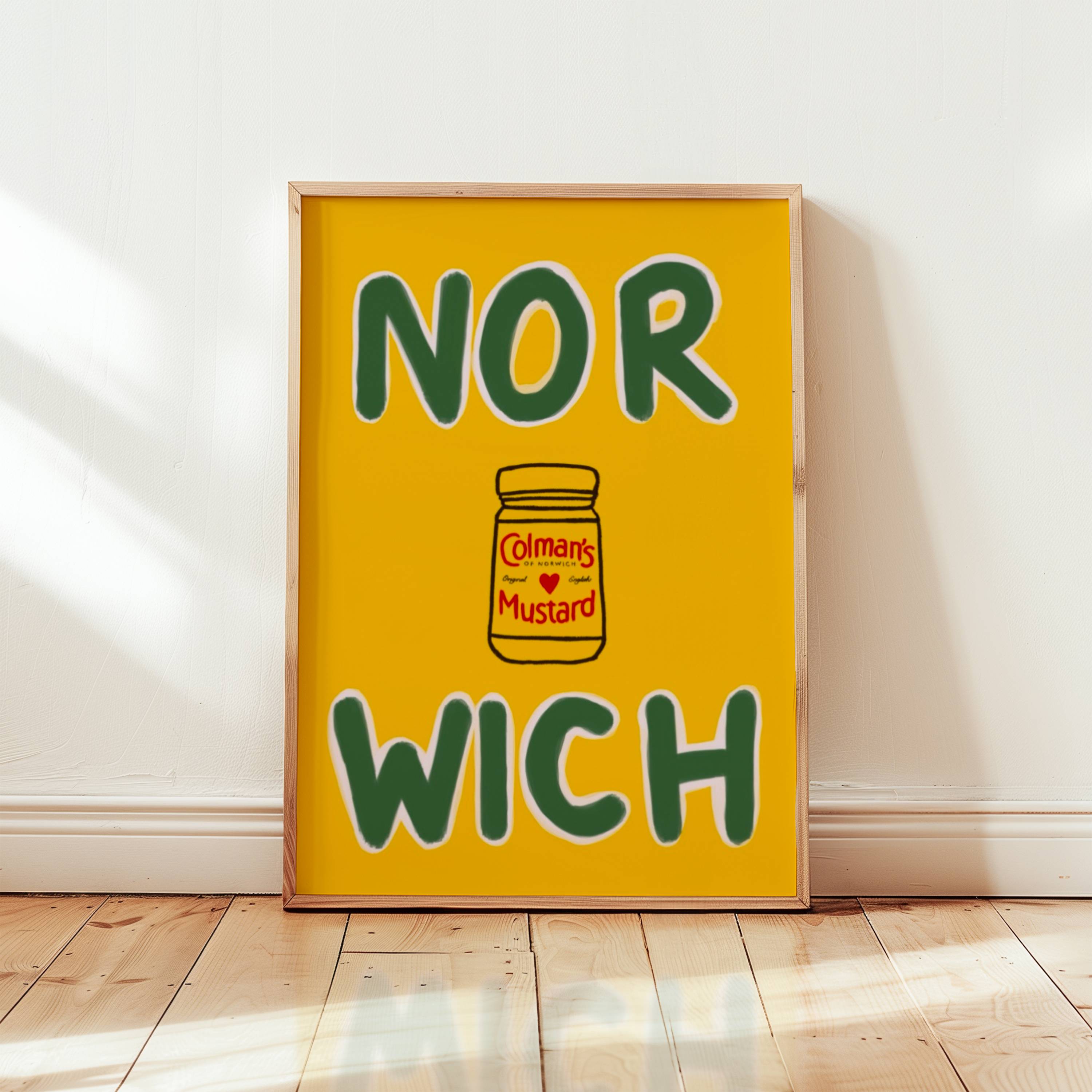 Norwich Art Print