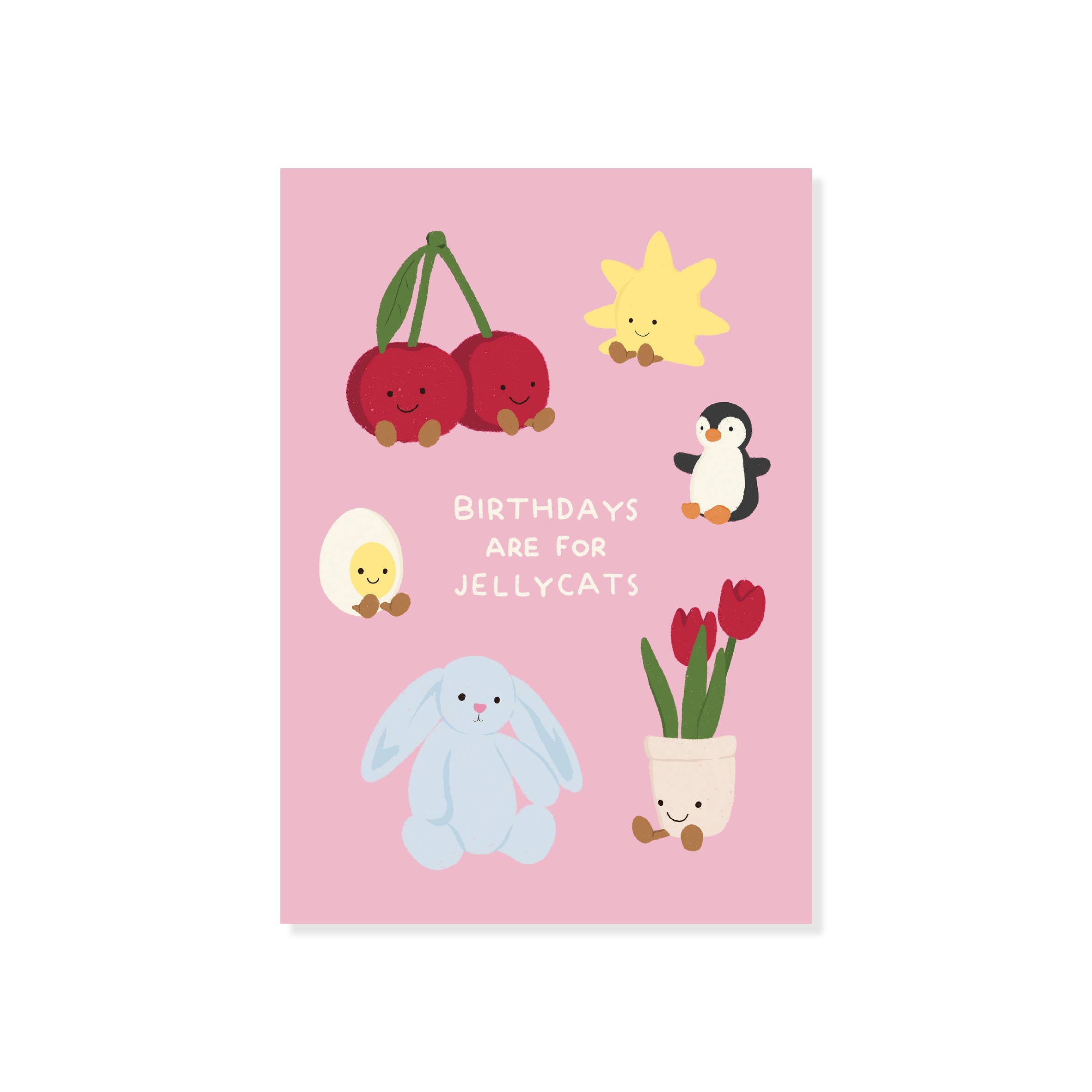 Jellycats Birthday Card