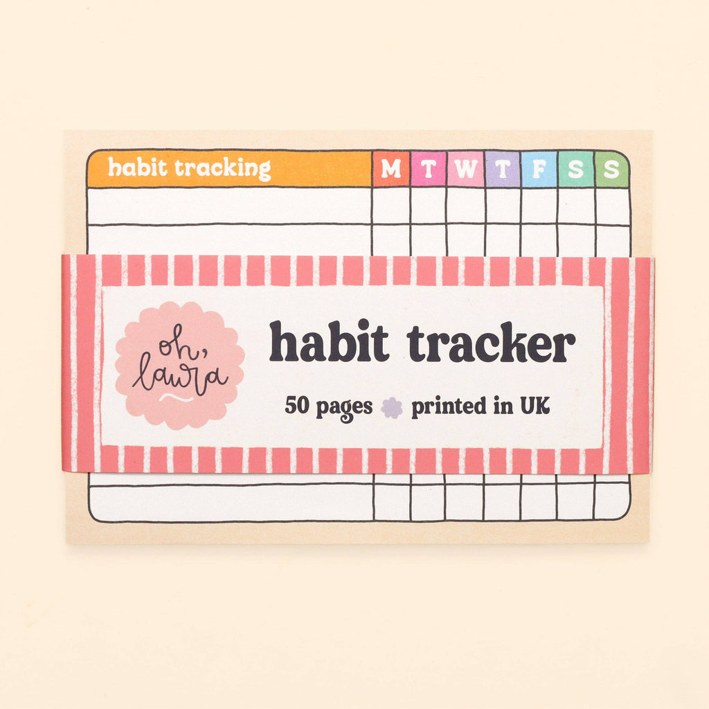 A6 Habit Tracker Notepad
