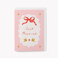 Just Married - Wedding card