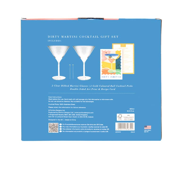 Martini Cocktail Gift Set