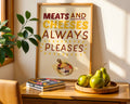 Meats and Cheeses Print