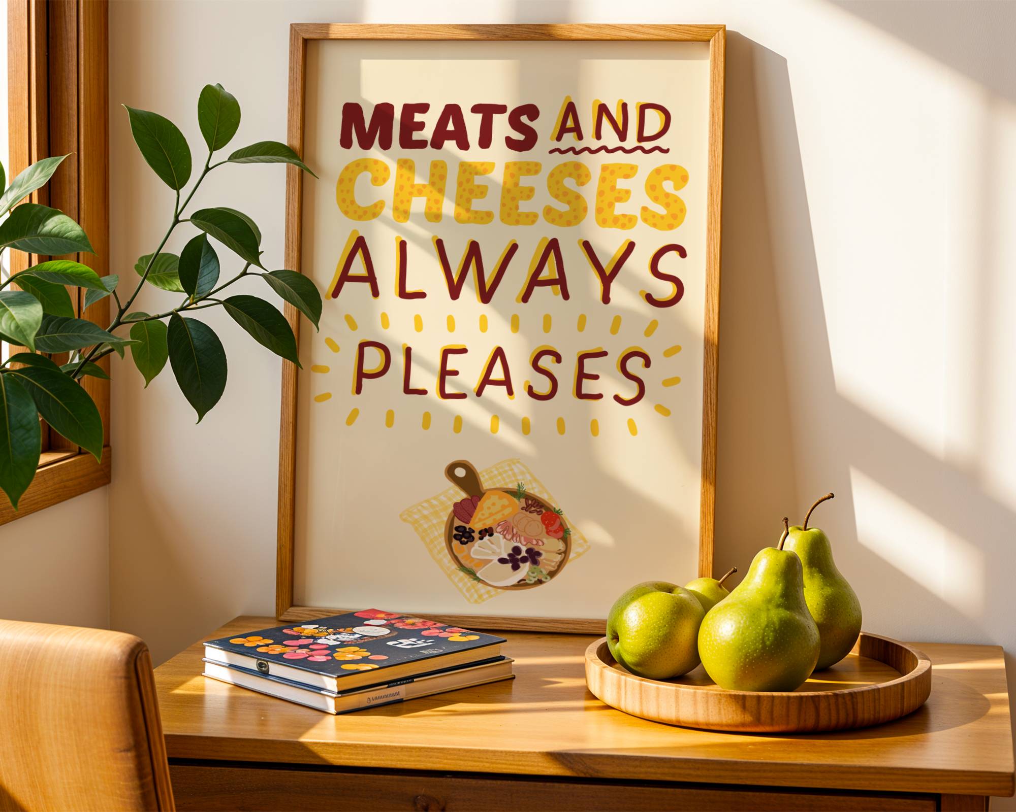 Meats and Cheeses Print