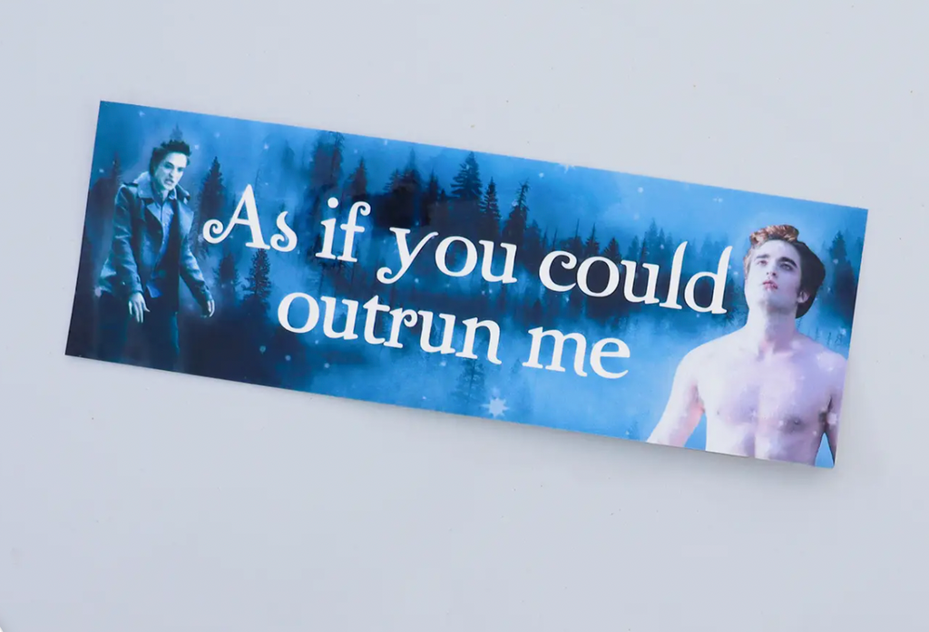 As If You Could Outrun Me Bumper Sticker