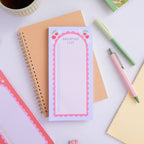 Cute Cherry Shopping List Pad – 50 Pages for Easy Grocery & Task Lists