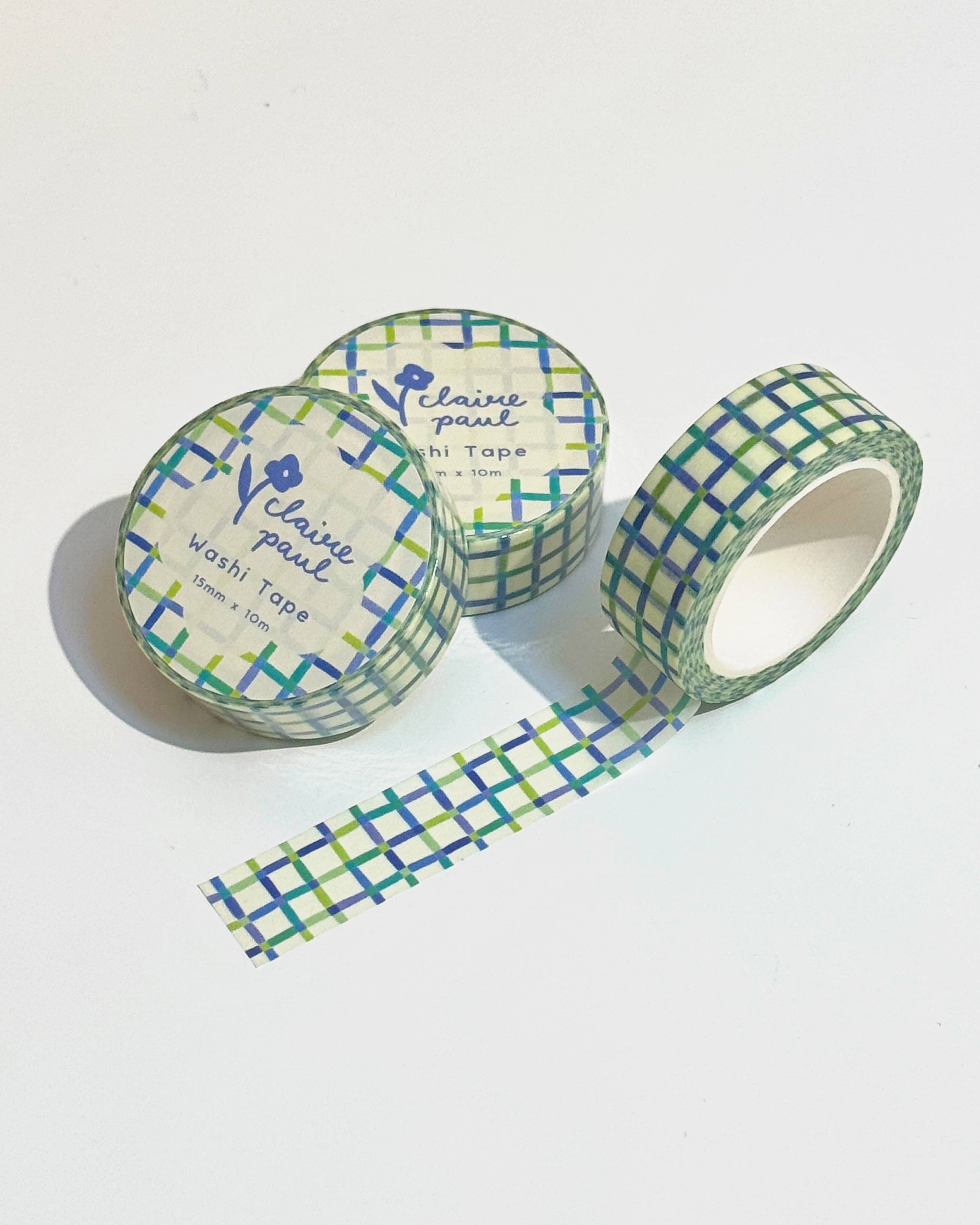 Quilted Grid Washi Tape