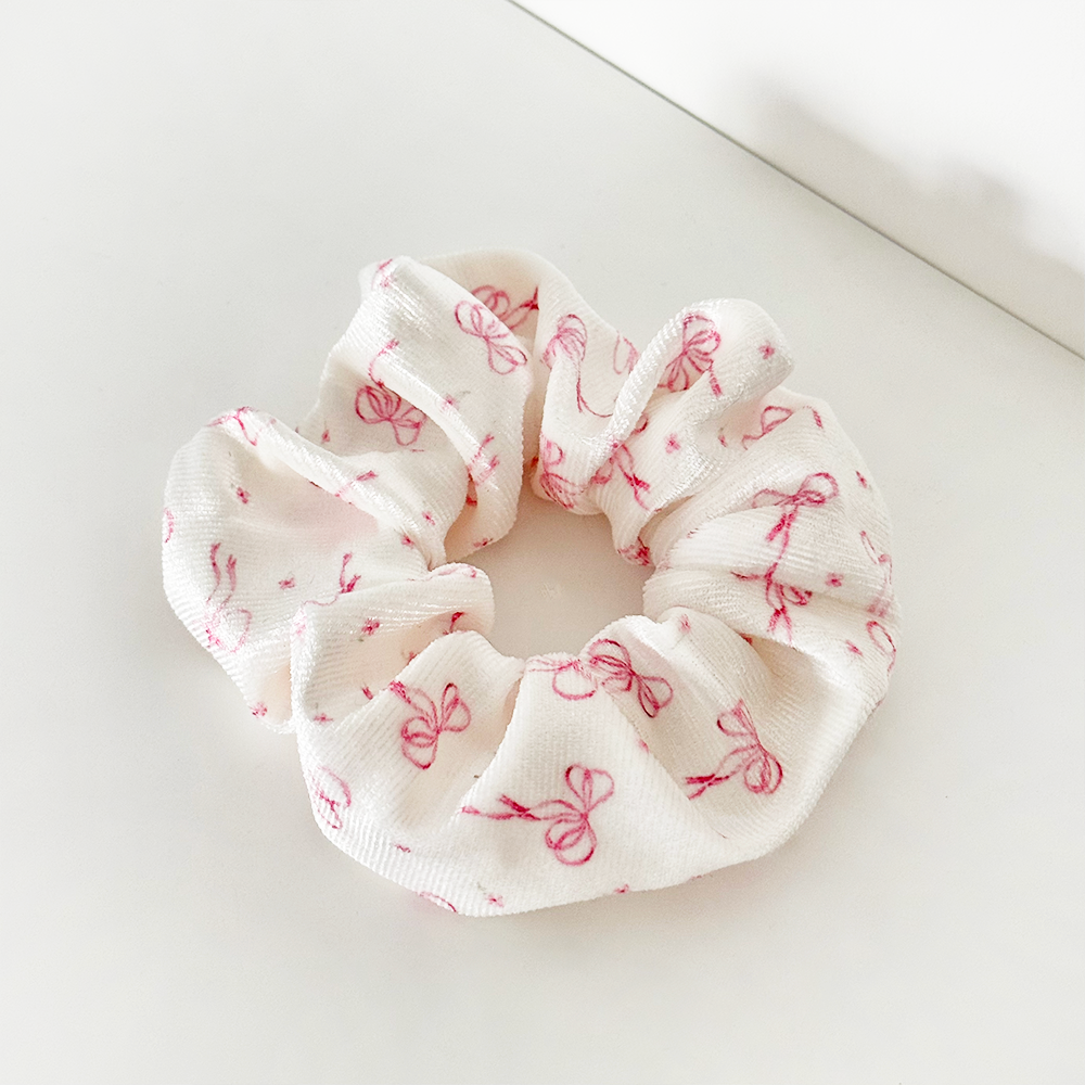 Dainty Bows Scrunchie
