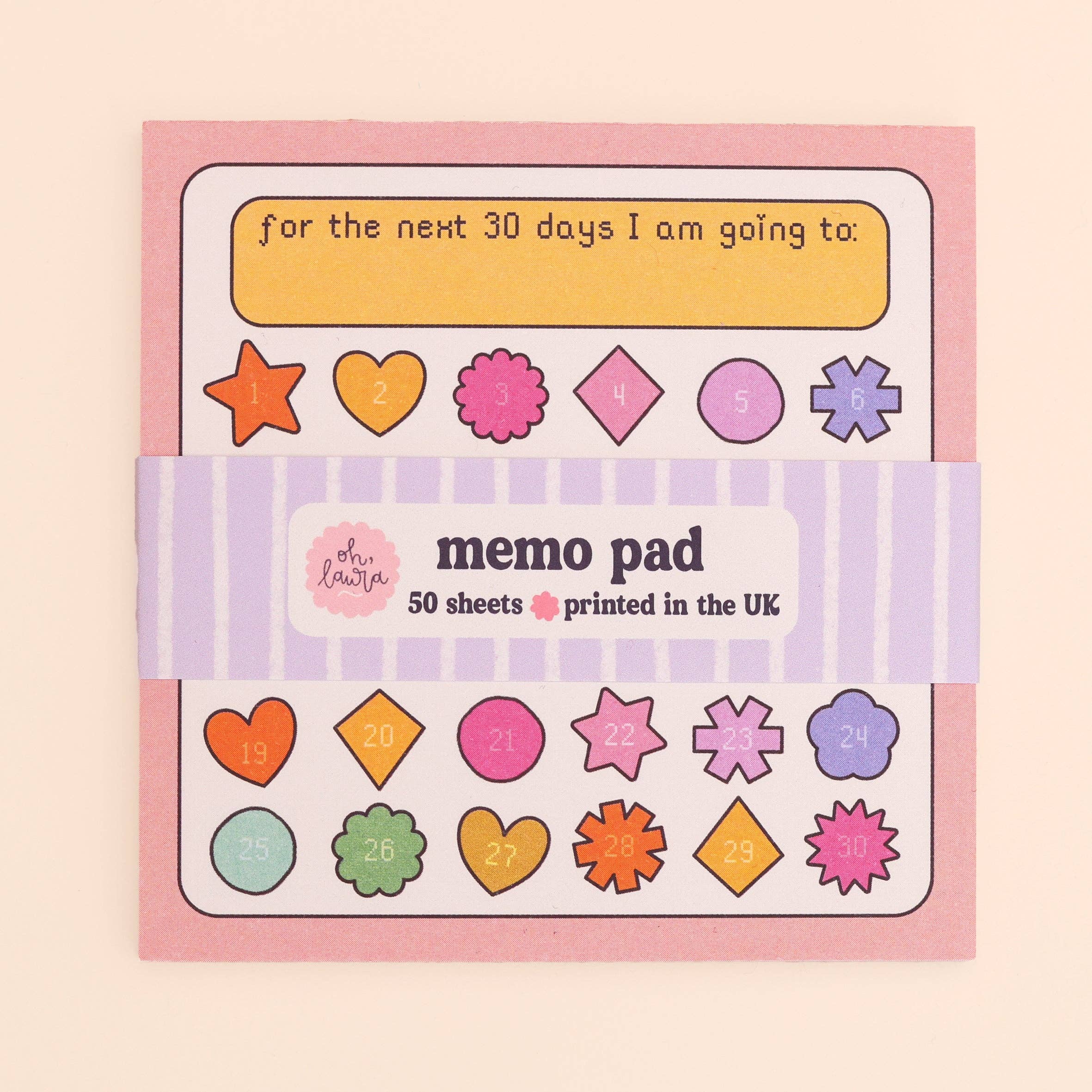 Memo Pad - 30 Day Challenge