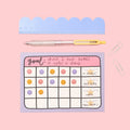 A6 Reward Chart