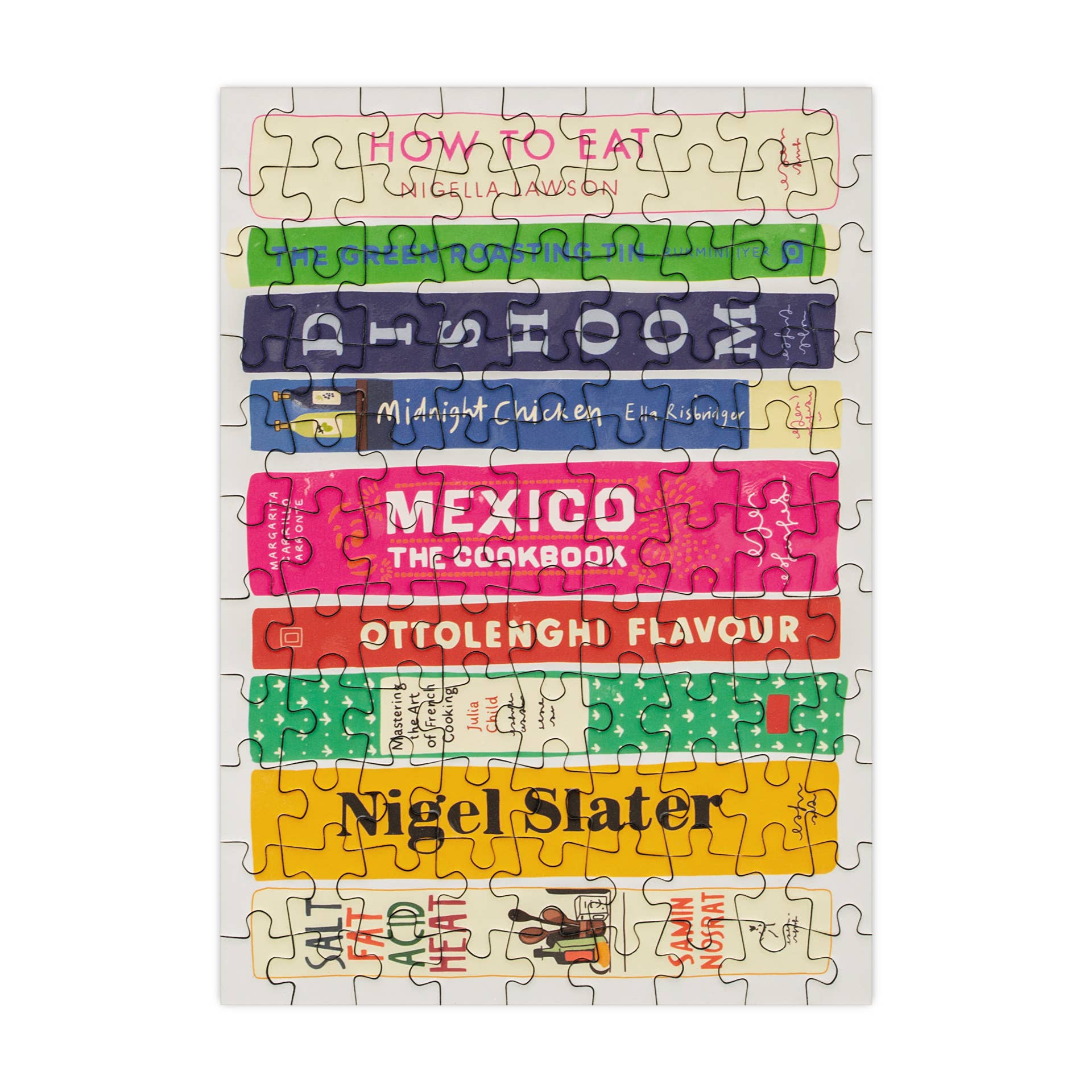 Cook Books - 99 Piece Mini Foodie Jigsaw Puzzle