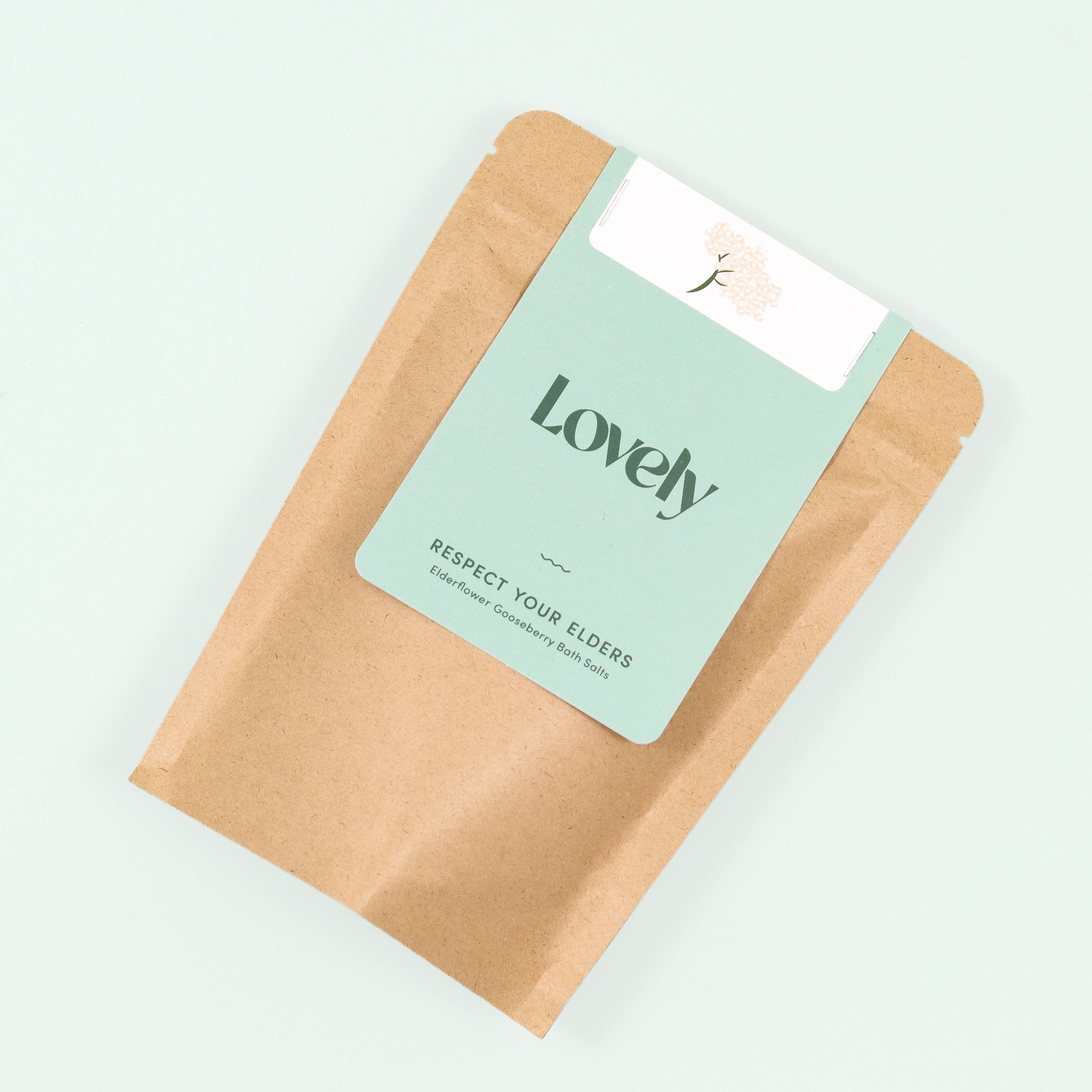 Bath Salts - Respect Your Elders -Elderflower and Gooseberry