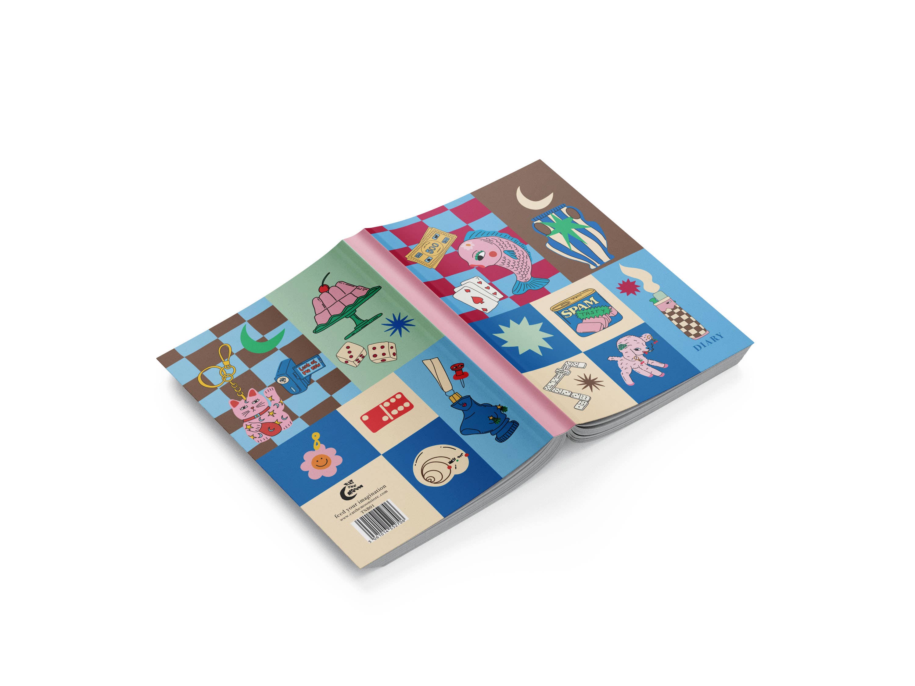 Undated Pocket Diary 2025/2026 | Mini A6 Daily Planner