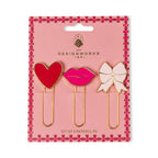 Set of 3 Paperclips - Love