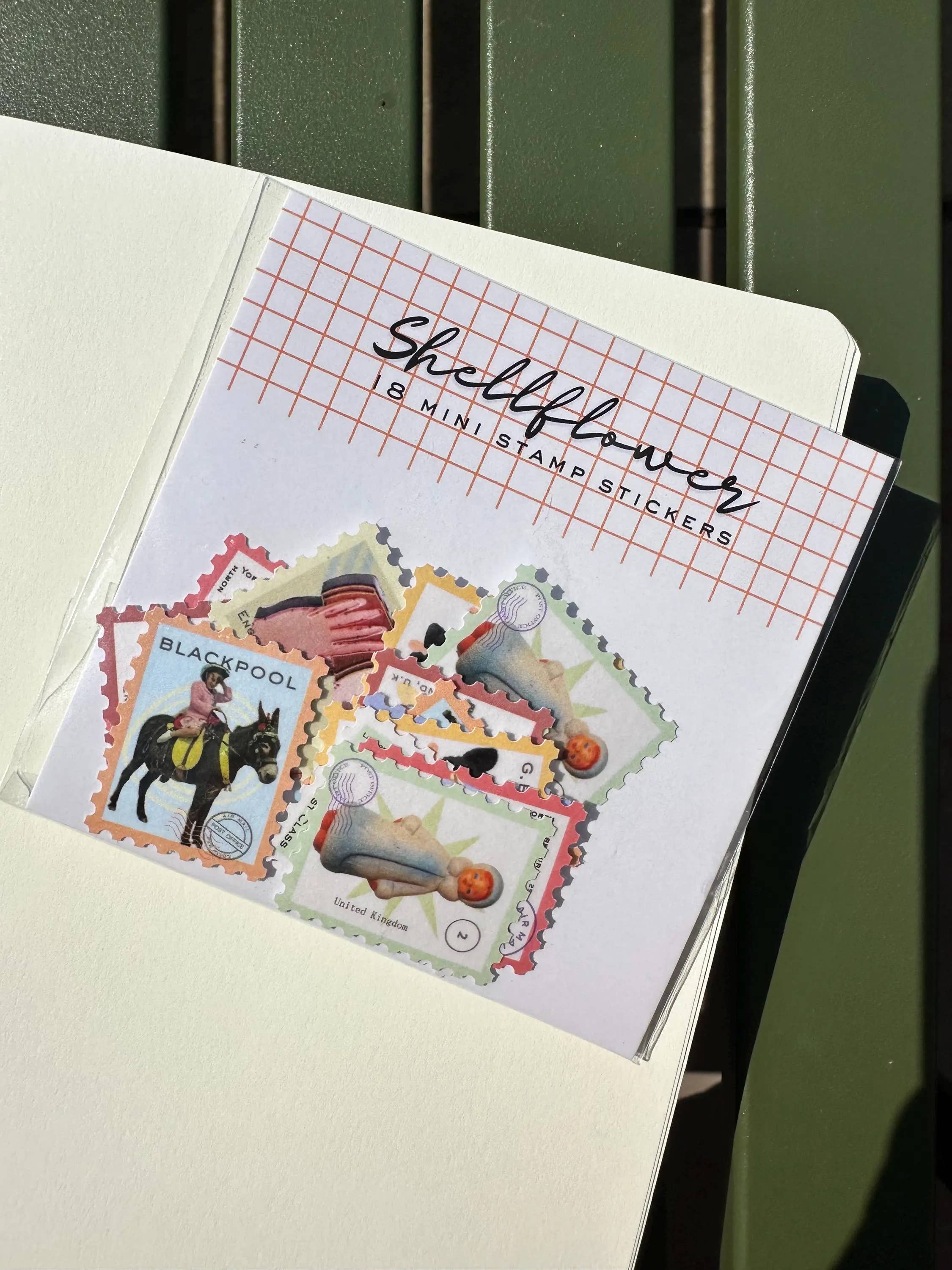 Stamps Washi Flake Stickers