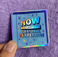 Seasonal Depression Sticker