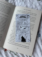 Receipt Genre Bookmark / Junk Bookmark