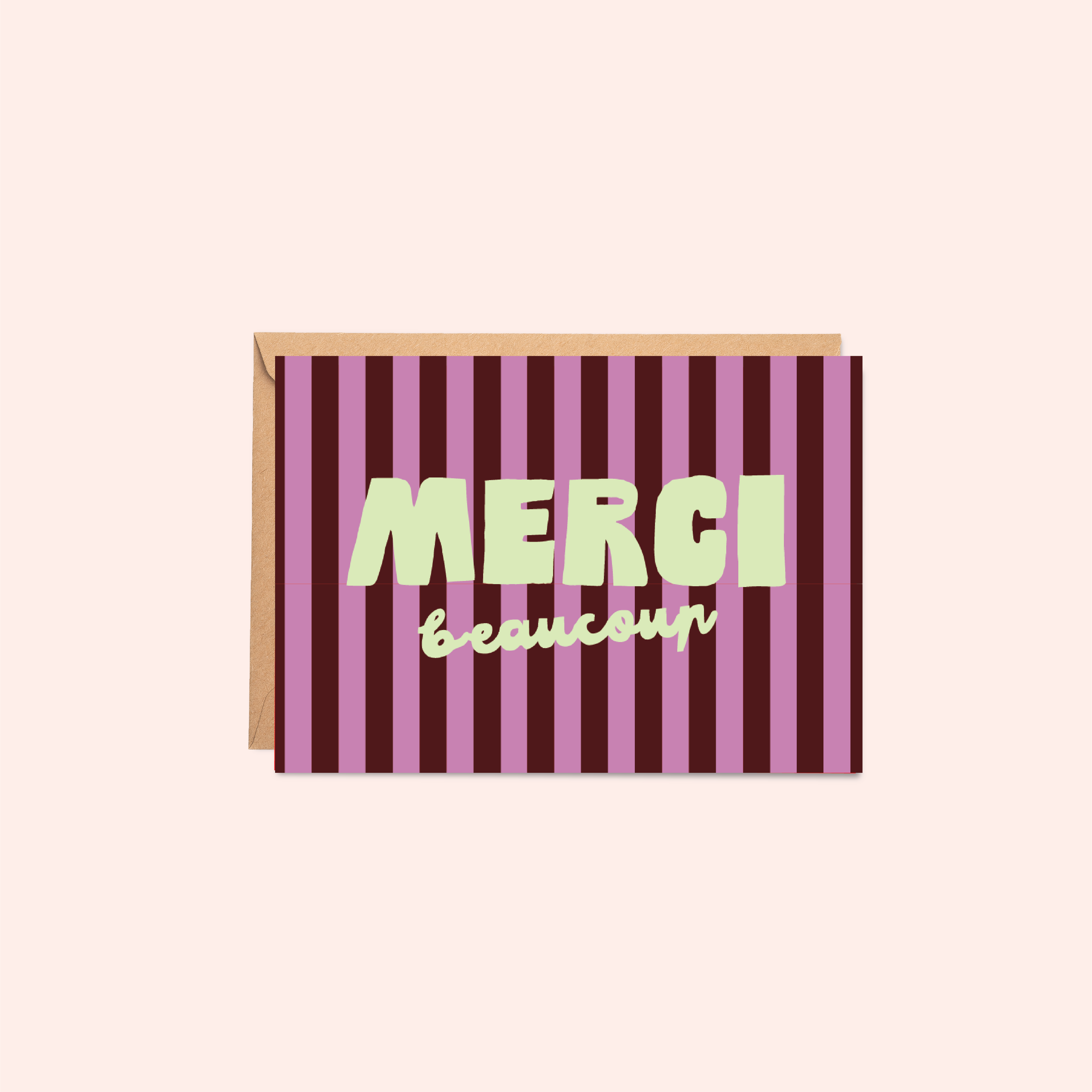 Merci | Thank You Card | A6