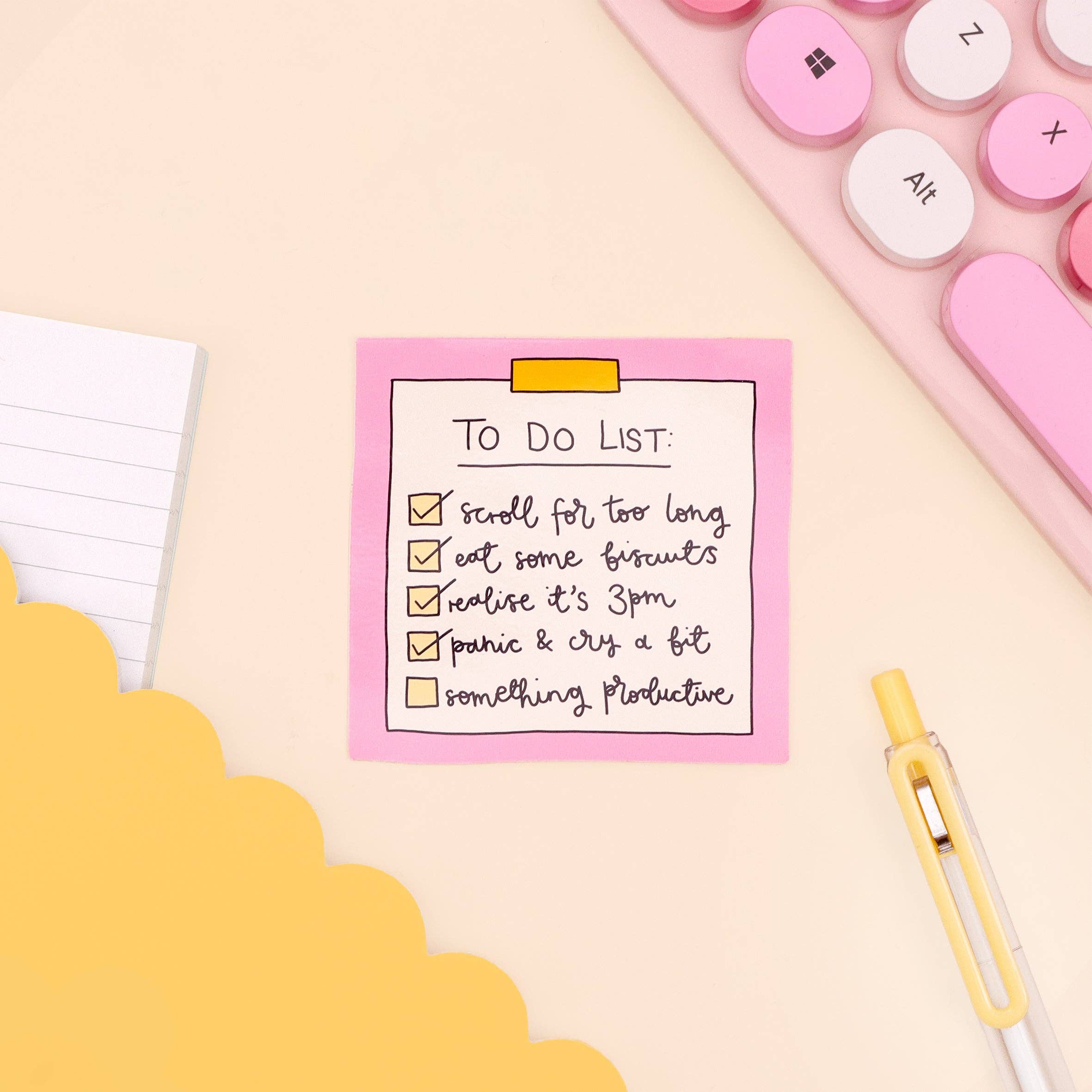 Vinyl sticker - to do list – Lazy Lobster Norwich