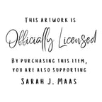 ACOTAR velaris sticker  - officially licensed by Sarah J. Maas